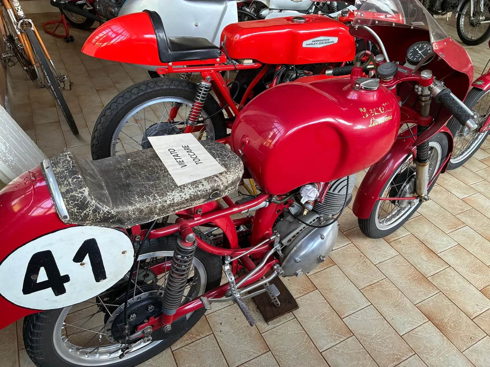 Benelli cc 125 Leoncino Bassotto Competizione anno 1954