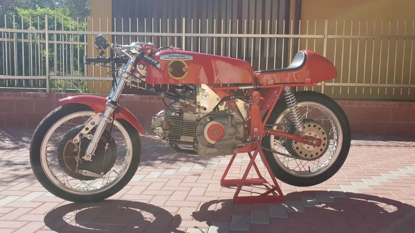 Aermacchi Harley Davidson Competizione cc 408 anno 1967 telaio "Milani"