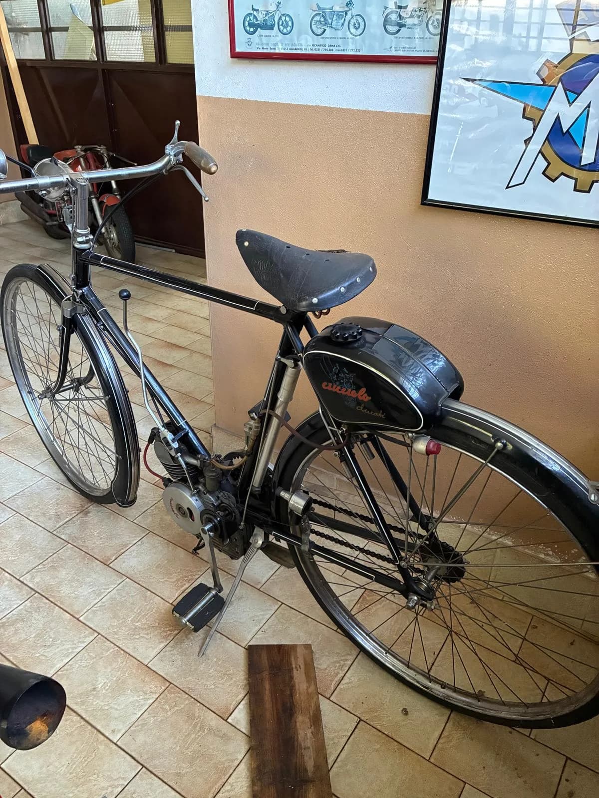 Ducati Cucciolo Competizione cc 48 fine anni '40