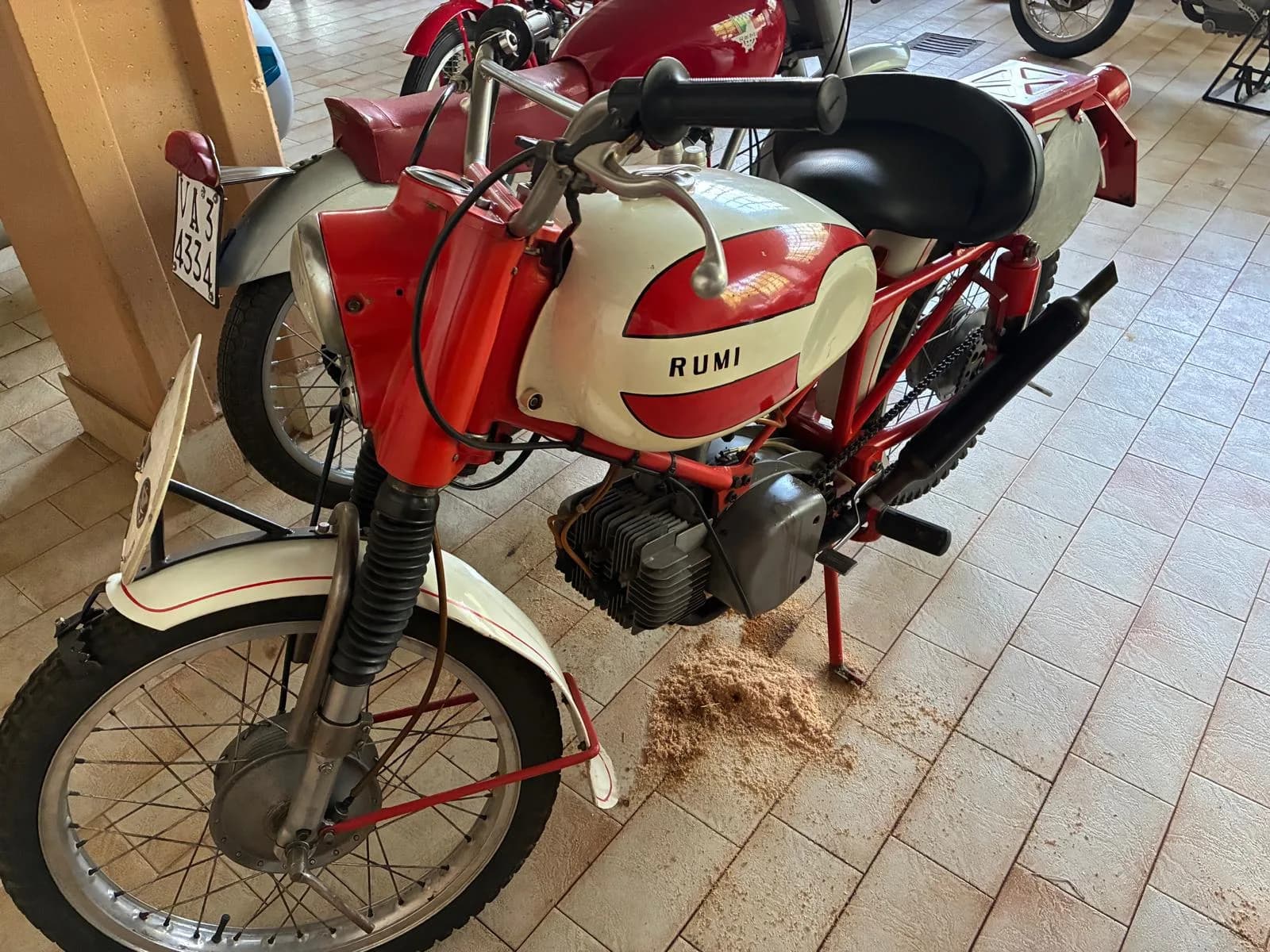 Rumi cc 125 anno 1952 regolarità