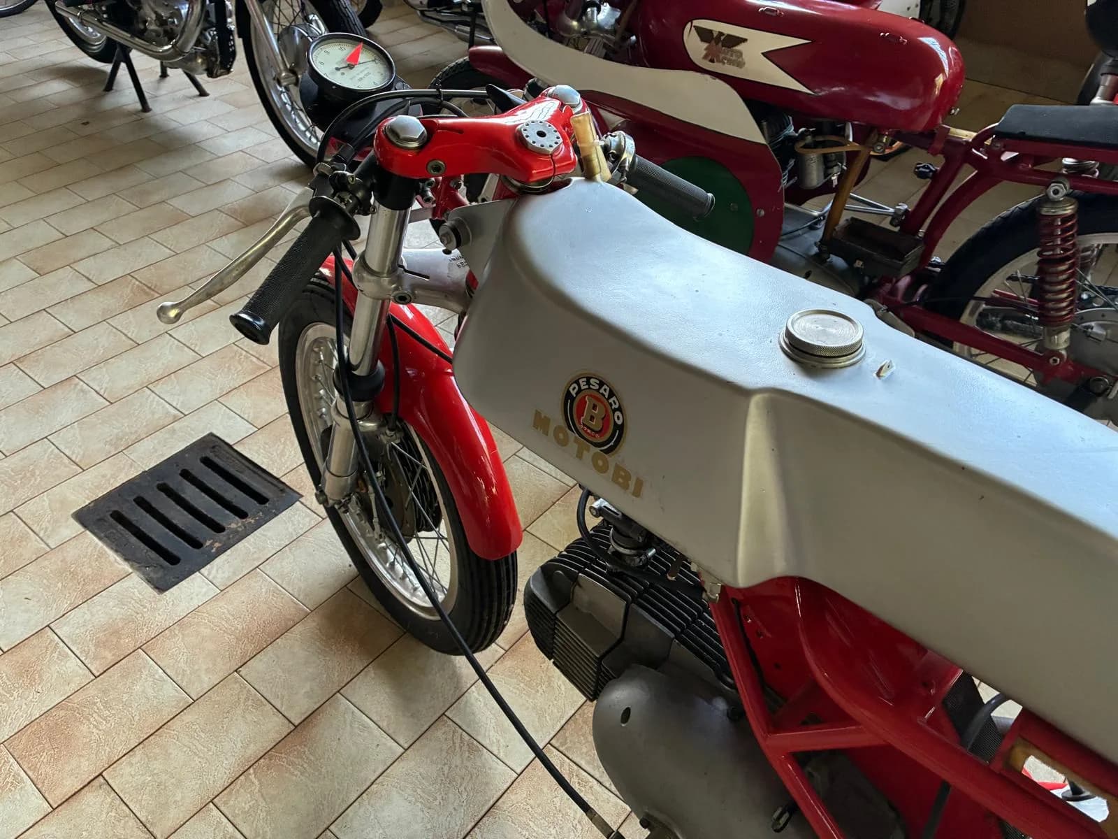 Moto B cc 125 Competizione anno 1955/56