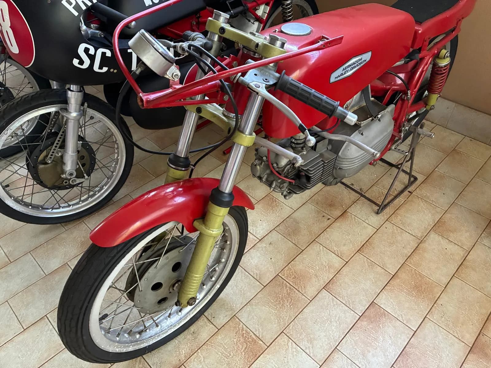 Aermacchi Harley Davidson Ala d'Oro cc 250 anno 1956 Competizione