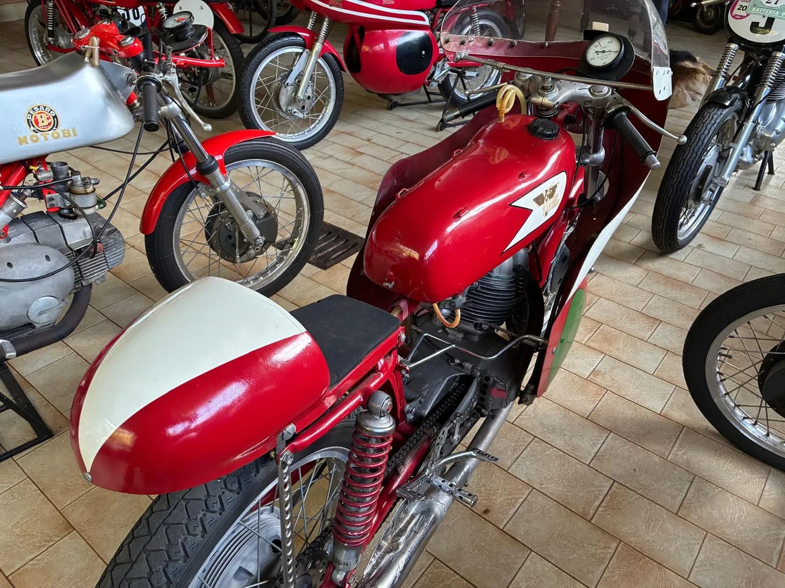 Moto Morini cc 175 Settebello Competizione anno 1956/57