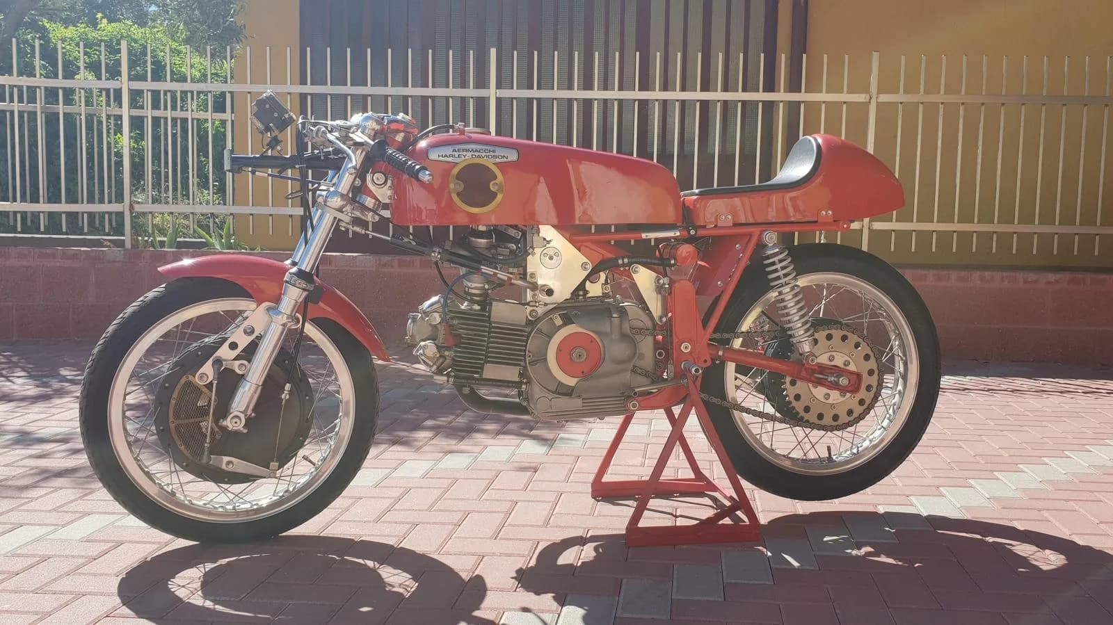 Aermacchi Harley Davidson Competizione cc 408 anno 1967 telaio "Milani"